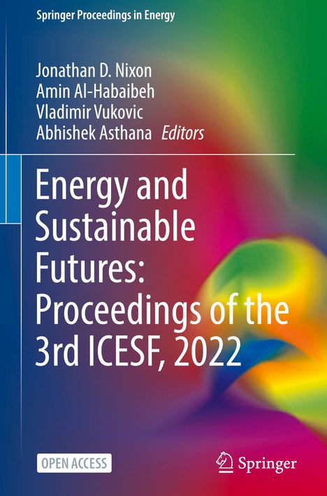 Energy and Sustainable Futures: Proceedings of the 3rd ICESF, 2022, Buch