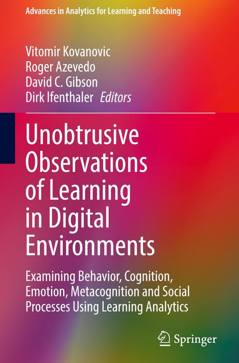 Unobtrusive Observations of Learning in Digital Environments, Buch