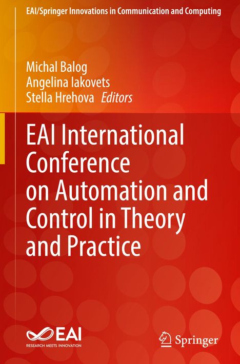 EAI International Conference on Automation and Control in Theory and Practice, Buch
