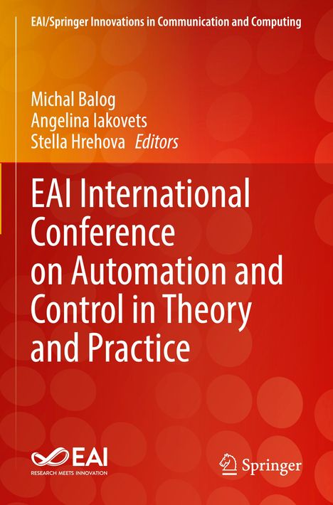 EAI International Conference on Automation and Control in Theory and Practice, Buch