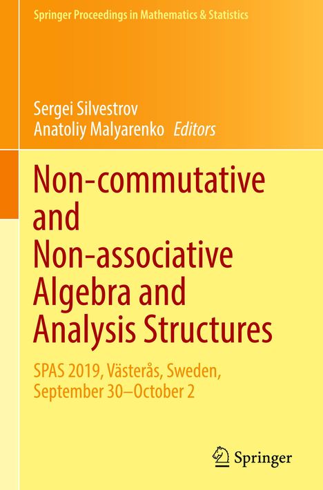 Non-commutative and Non-associative Algebra and Analysis Structures, Buch