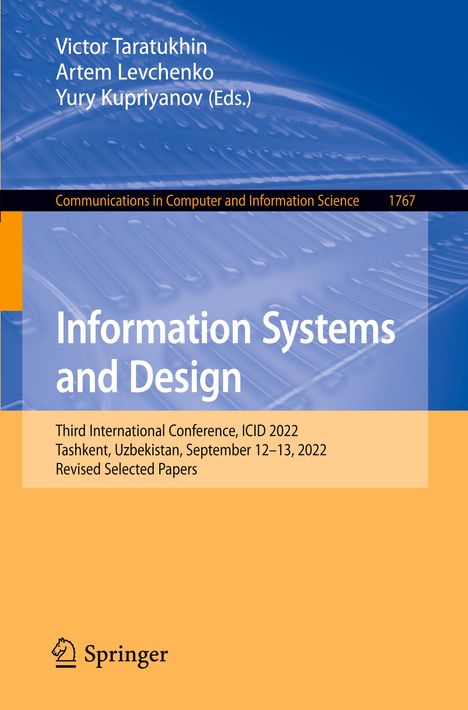 Information Systems and Design, Buch