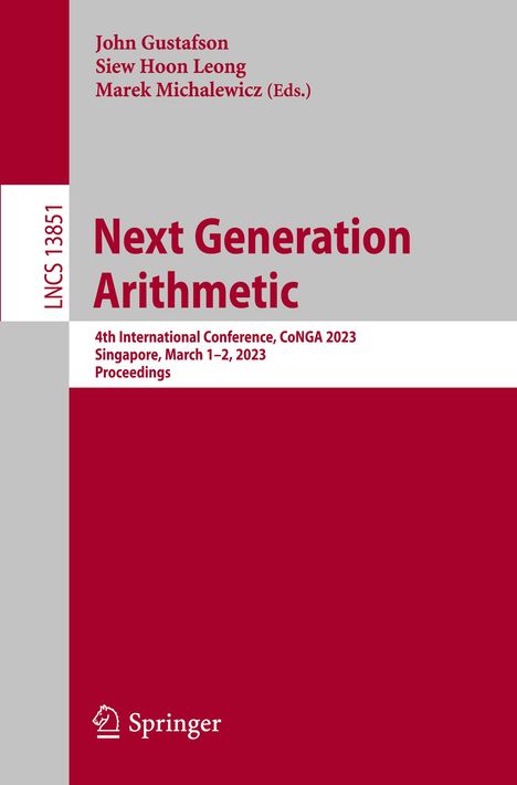 Next Generation Arithmetic, Buch