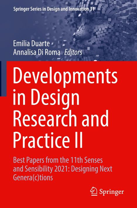 Developments in Design Research and Practice II, Buch