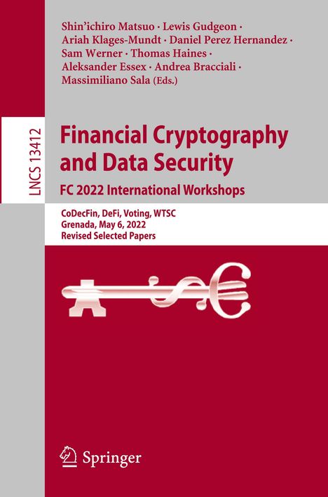 Financial Cryptography and Data Security. FC 2022 International Workshops, Buch