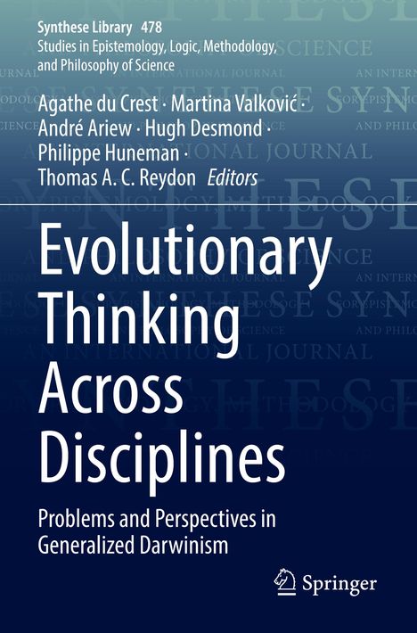 Evolutionary Thinking Across Disciplines, Buch