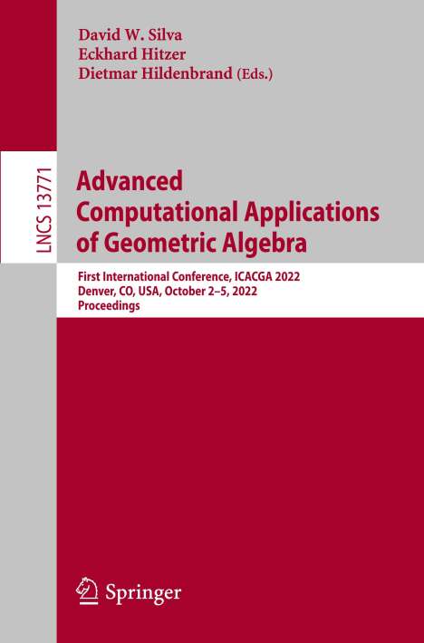 Advanced Computational Applications of Geometric Algebra, Buch