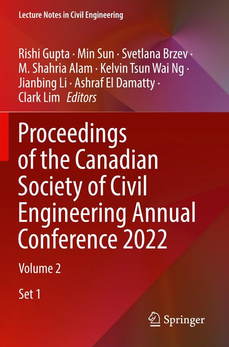 Proceedings of the Canadian Society of Civil Engineering Annual Conference 2022, 2 Bücher