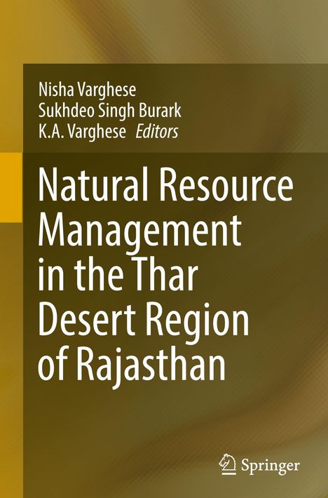 Natural Resource Management in the Thar Desert Region of Rajasthan, Buch