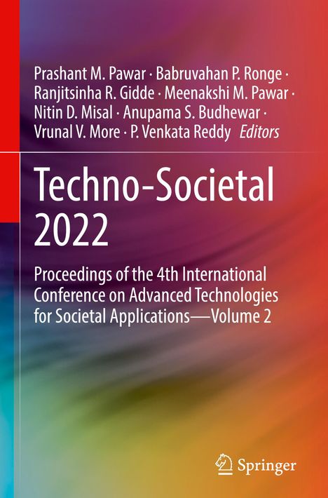 Techno-Societal 2022, Buch