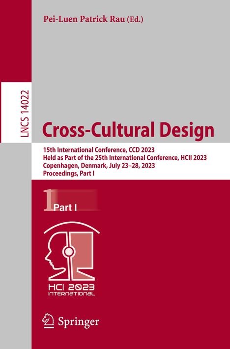 Cross-Cultural Design, Buch