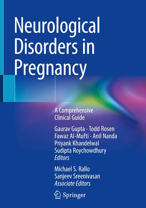 Neurological Disorders in Pregnancy, Buch