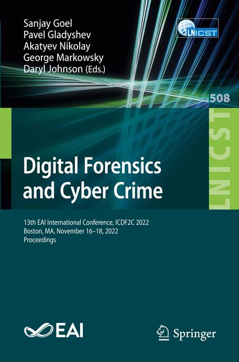 Digital Forensics and Cyber Crime, Buch