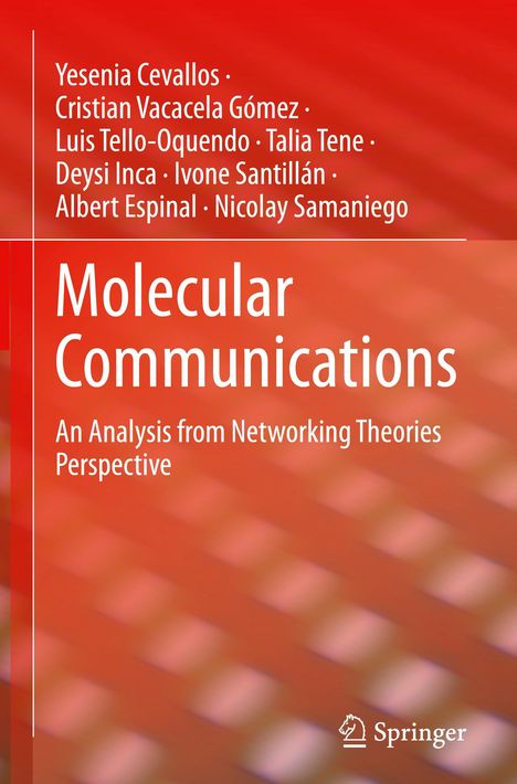 Yesenia Cevallos: Molecular Communications, Buch