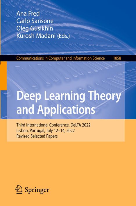 Deep Learning Theory and Applications, Buch