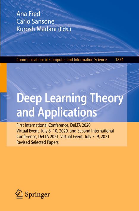 Deep Learning Theory and Applications, Buch