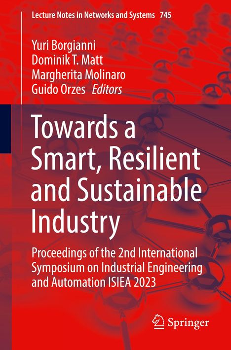 Towards a Smart, Resilient and Sustainable Industry, Buch