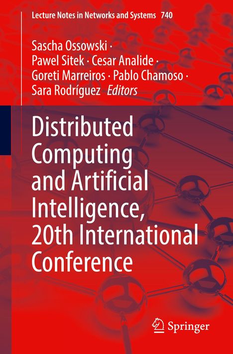 Distributed Computing and Artificial Intelligence, 20th International Conference, Buch