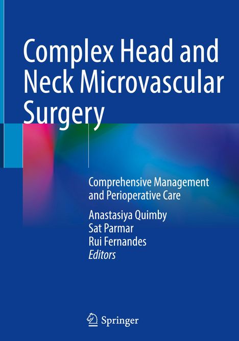 Complex Head and Neck Microvascular Surgery, Buch