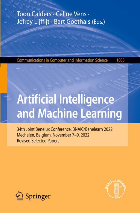 Artificial Intelligence and Machine Learning, Buch