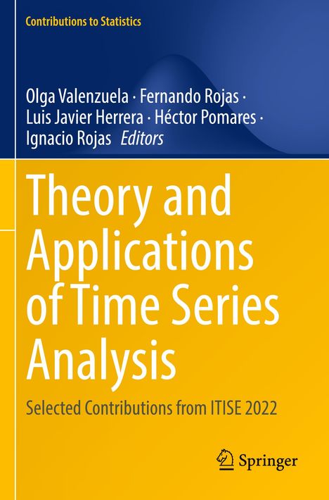 Theory and Applications of Time Series Analysis, Buch