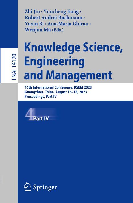 Knowledge Science, Engineering and Management, Buch