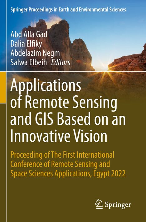 Applications of Remote Sensing and GIS Based on an Innovative Vision, Buch