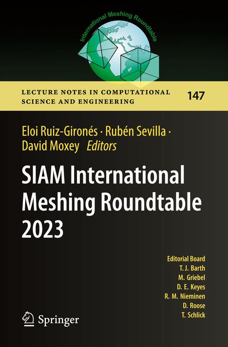 SIAM International Meshing Roundtable 2023, Buch