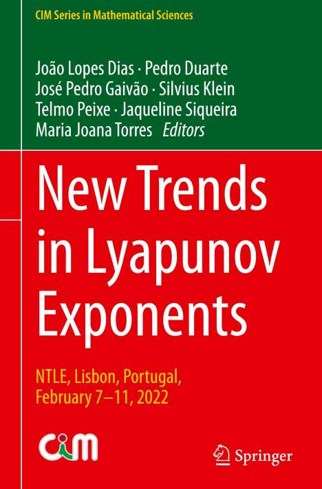 New Trends in Lyapunov Exponents, Buch