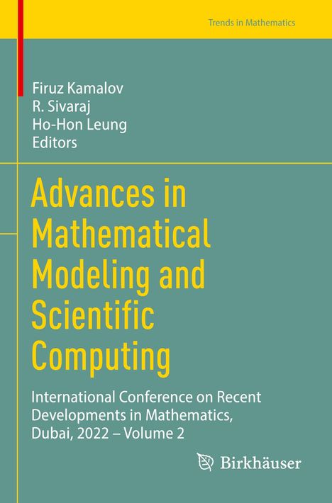 Advances in Mathematical Modeling and Scientific Computing, Buch