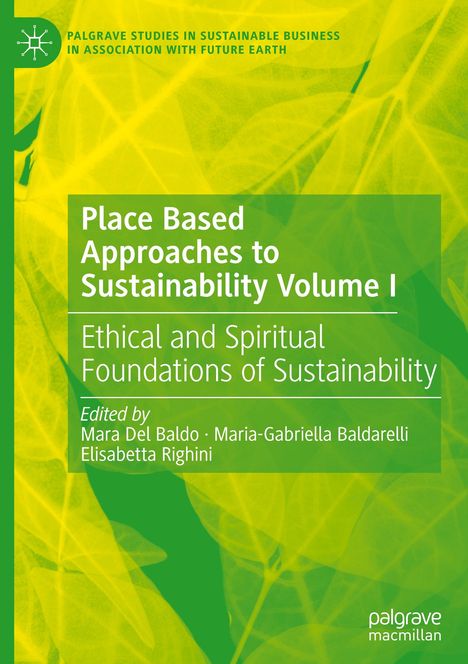 Place Based Approaches to Sustainability Volume I, Buch