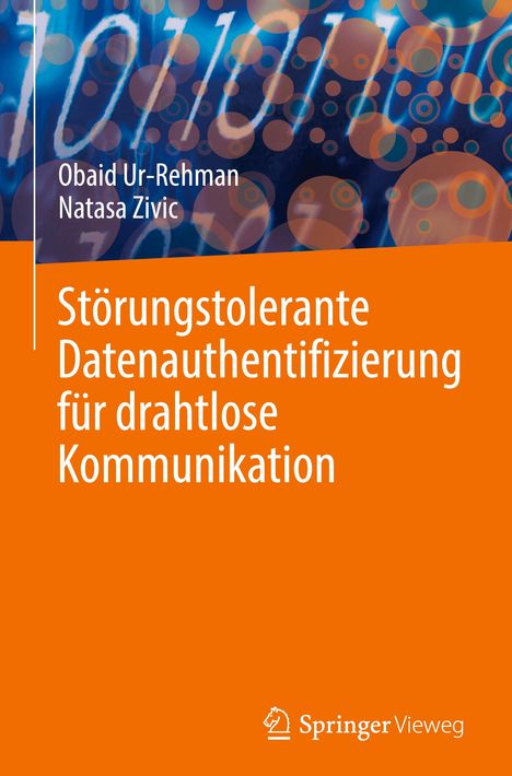 Natasa Zivic: Störungstolerante Datenauthentifizierung für drahtlose Kommunikation, Buch