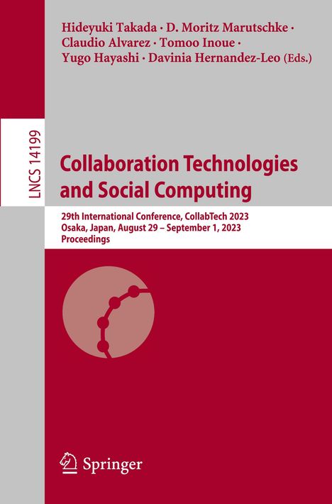 Collaboration Technologies and Social Computing, Buch
