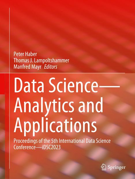 Data Science¿Analytics and Applications, Buch