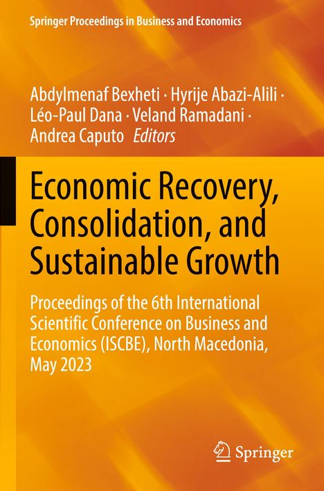 Economic Recovery, Consolidation, and Sustainable Growth, Buch