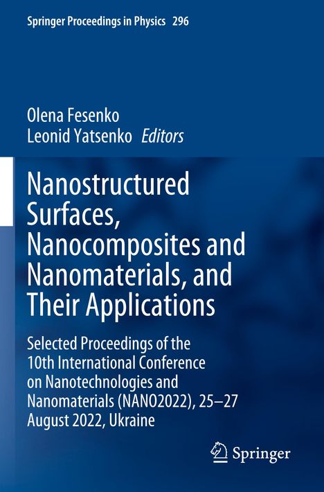 Nanostructured Surfaces, Nanocomposites and Nanomaterials, and Their Applications, Buch