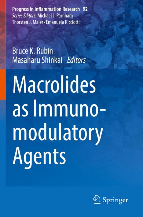 Macrolides as Immunomodulatory Agents, Buch