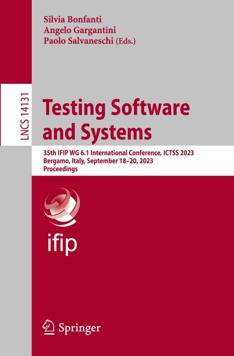 Testing Software and Systems, Buch