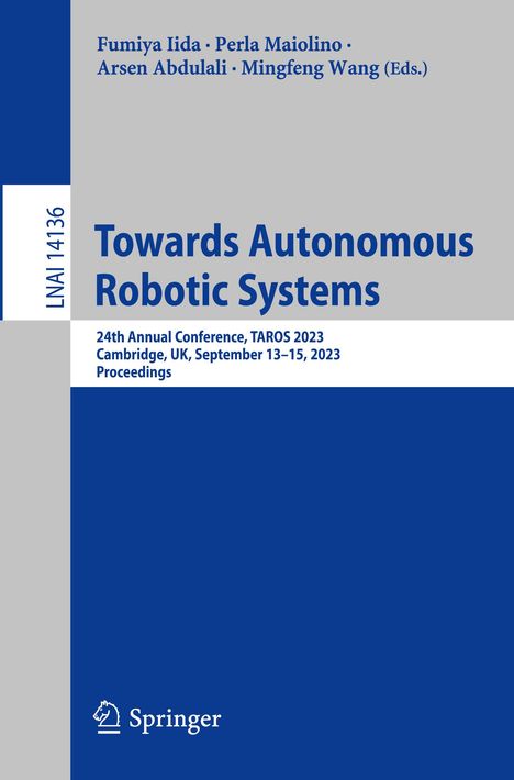 Towards Autonomous Robotic Systems, Buch