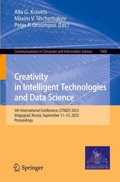 Creativity in Intelligent Technologies and Data Science, Buch
