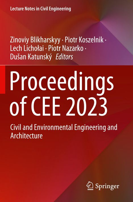 Proceedings of CEE 2023, Buch