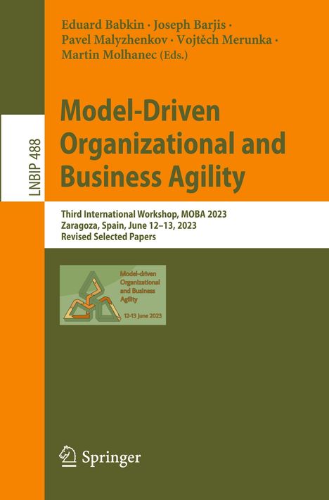 Model-Driven Organizational and Business Agility, Buch