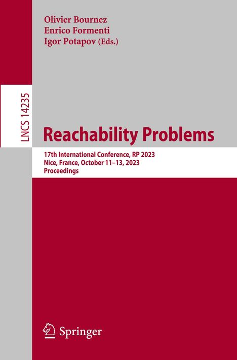 Reachability Problems, Buch