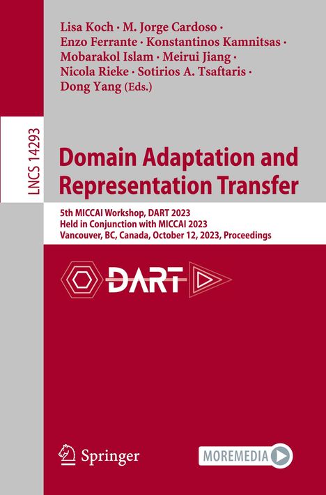 Domain Adaptation and Representation Transfer, Buch