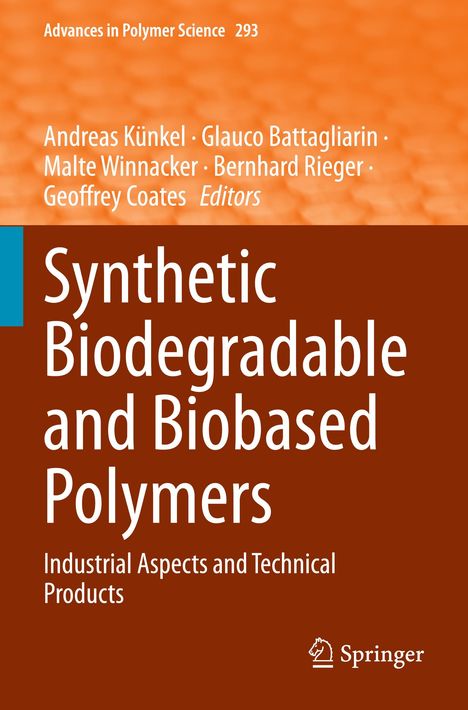 Synthetic Biodegradable and Biobased Polymers, Buch