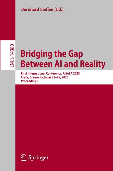 Bridging the Gap Between AI and Reality, Buch