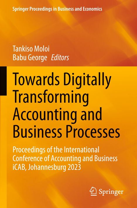 Towards Digitally Transforming Accounting and Business Processes, Buch