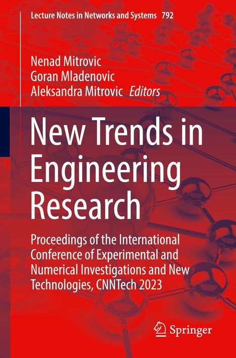 New Trends in Engineering Research, Buch