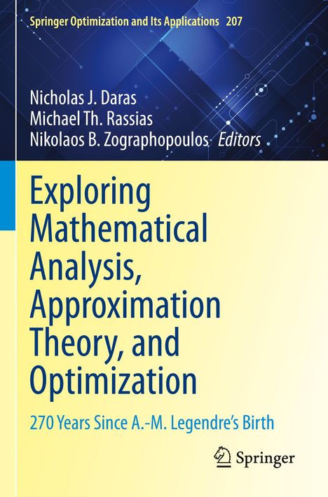 Exploring Mathematical Analysis, Approximation Theory, and Optimization, Buch