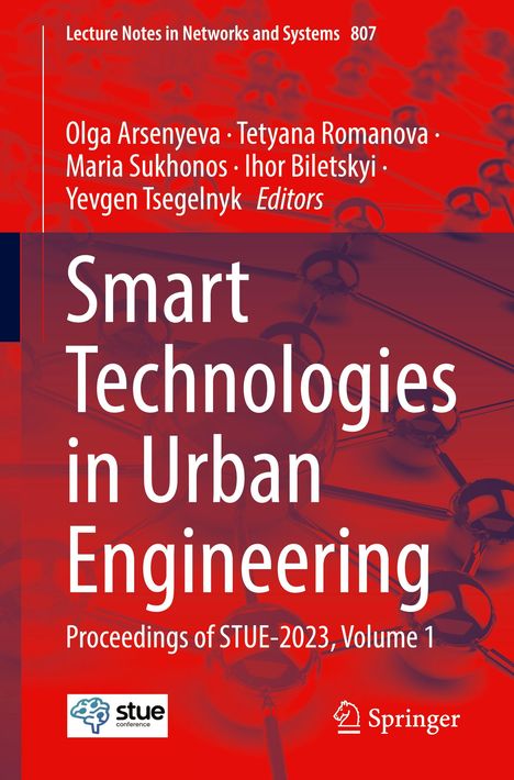 Smart Technologies in Urban Engineering, Buch